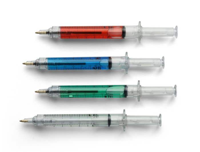 Balpen in spuitvorm Dr. David | Gerecycled
