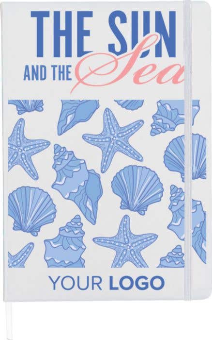 Notitieboek Azure | Gerecycled | A4