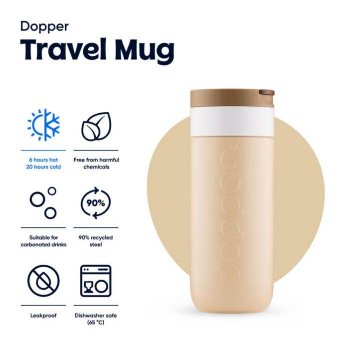 Dopper | Travel Mug | 400 ml | Thermos