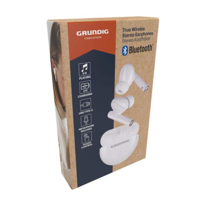 Grundig | Draadloze oortjes | Bluetooth 5.0 | Oplaadcase