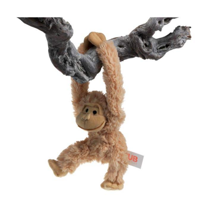 Pluche gorilla | Klittenband in handen