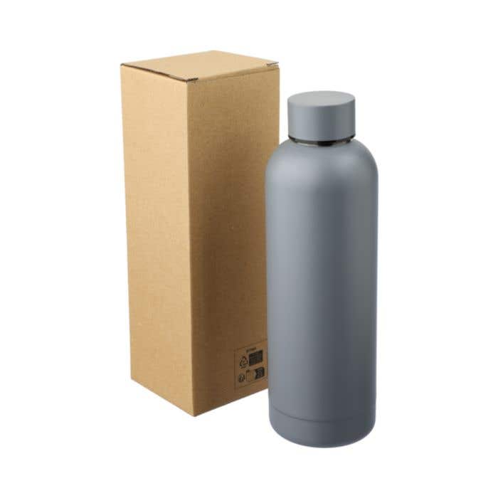 Drinkfles Isaiah | 500 ml | Gerecycled RVS | Dubbelwandig