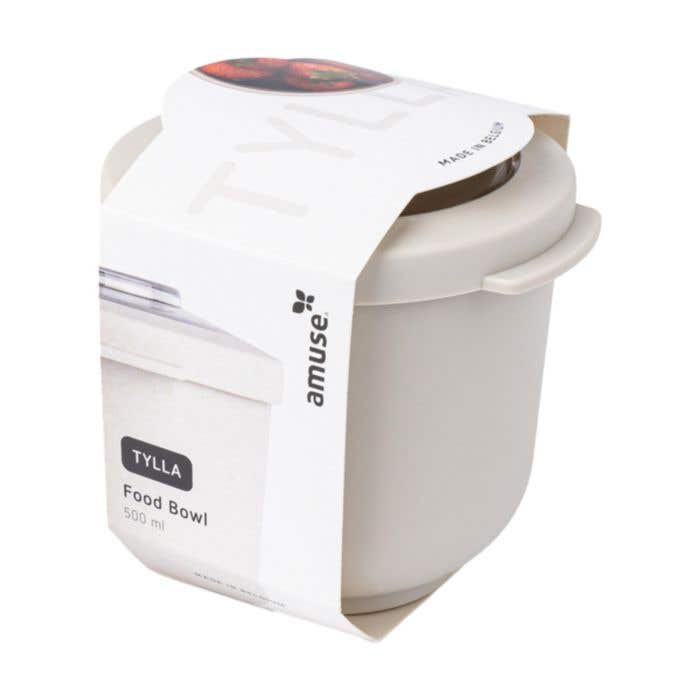 Amuse Voedselcontaier Tylla | 500 ml | Tritan deksel | Stapelbaar