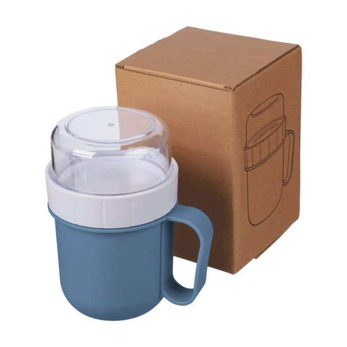 Lunchpot Nivo | 450 ml + 160 ml | 2 vakken | Handvat