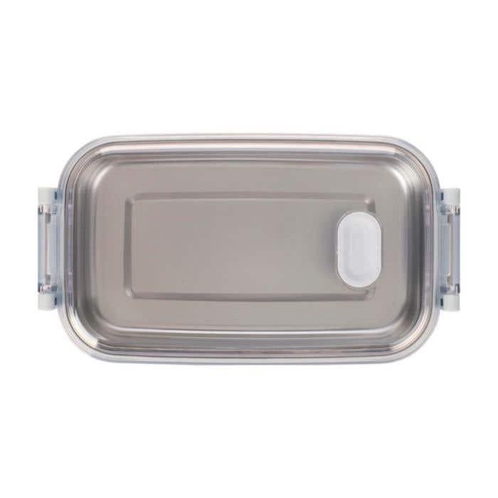 Lunchbox Alven | 750 ml | Gerecycled RVS | Transparante deksel