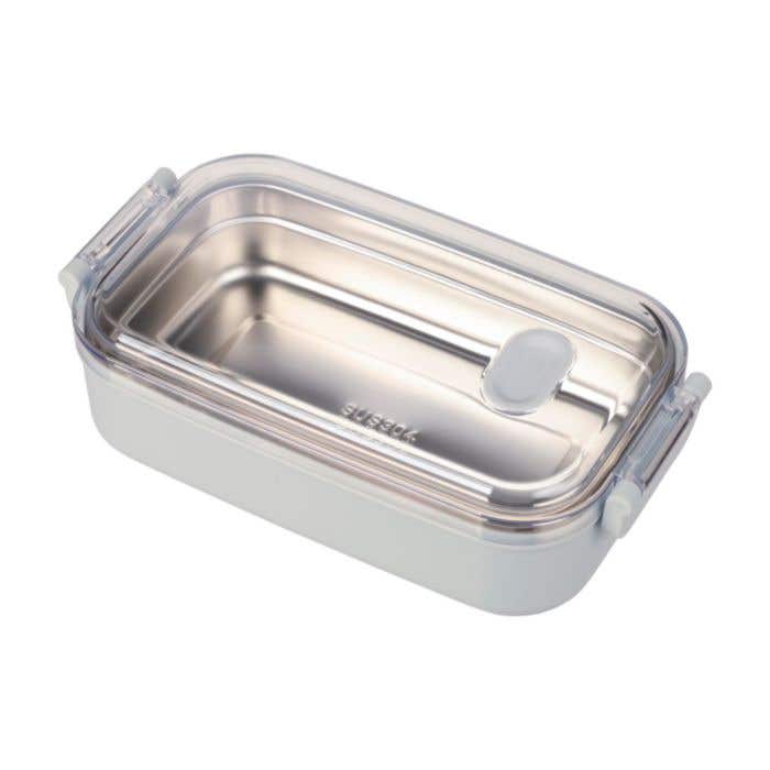Lunchbox Alven | 750 ml | Gerecycled RVS | Transparante deksel