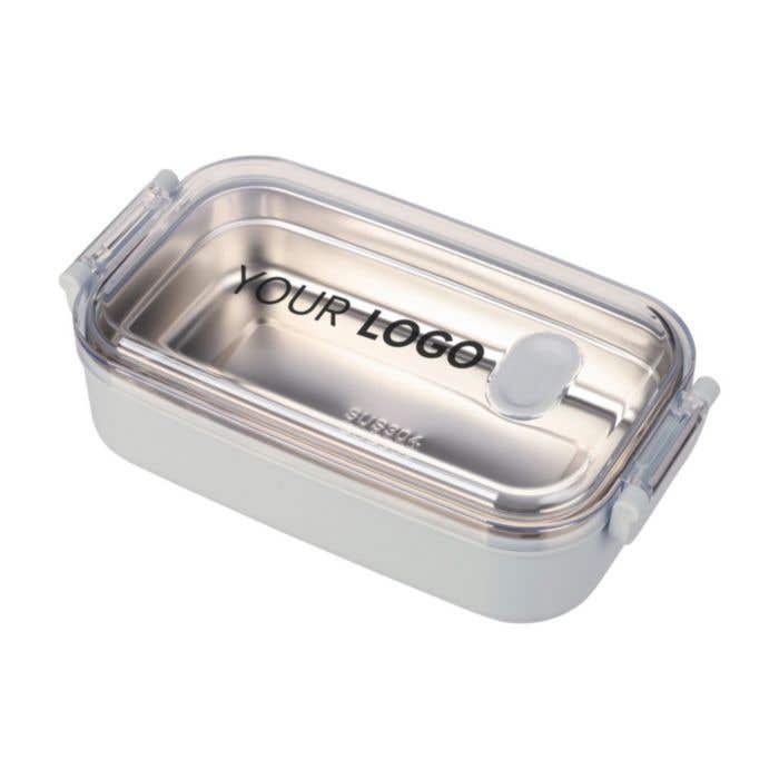 Lunchbox Alven | 750 ml | Gerecycled RVS | Transparante deksel