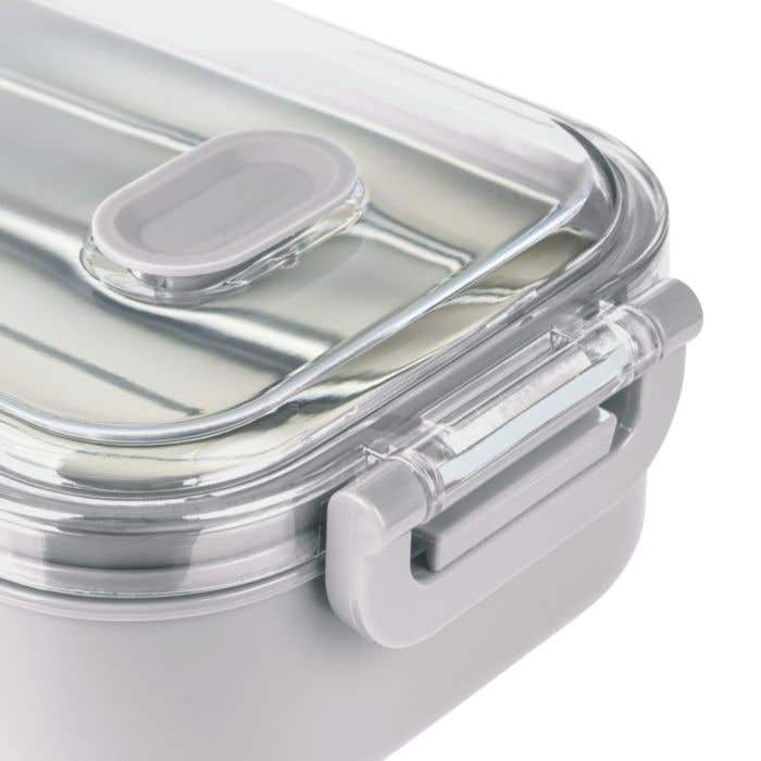 Lunchbox Alven | 750 ml | Gerecycled RVS | Transparante deksel