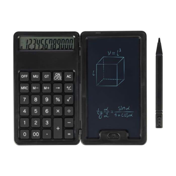 Rekenmachine Notex | Met LCD-schrijftablet en styluspen