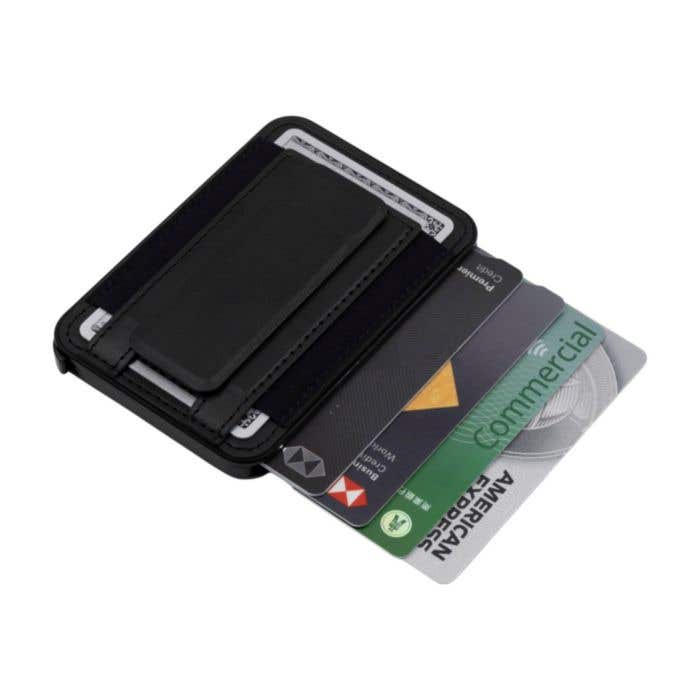 BrandCharger pasjeshouder Wally Stand Pro | 6 pasjes | Telefoonhouder