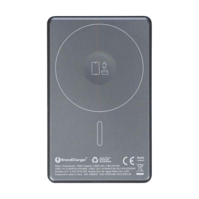 BrandCharger powerbank Powerwave 2 | 10.000 mAh | Draadloos