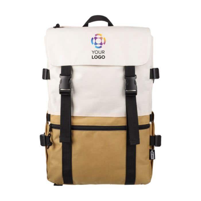 Rugzak Vayo 2-tone | 11 L | Gerecycled | Laptopvak 15" | Gespsluiting
