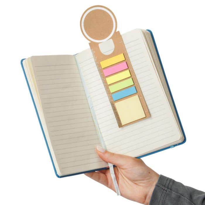 Boekenlegger Clay | Gerecycled | FSC® papier | Sticky notes
