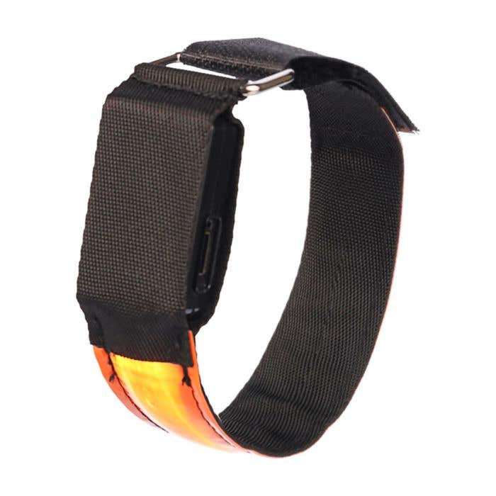 Sportband Strivo | Reflecterend | Oplaadbaar | Led-lamp