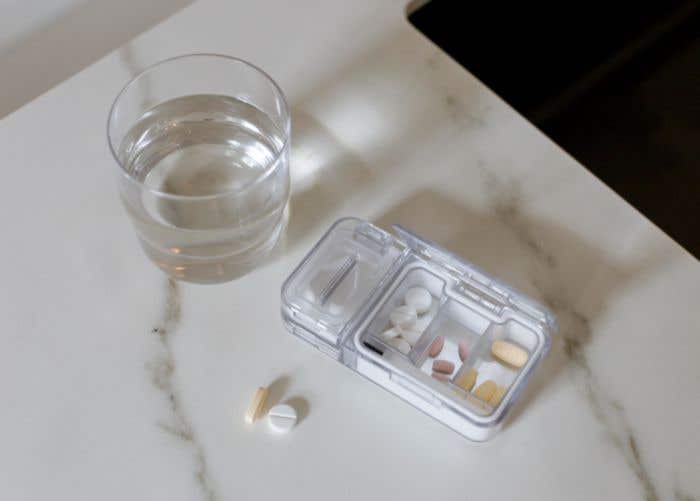 Pillendoos Pillico | 3 vakken | Met pillenbreker