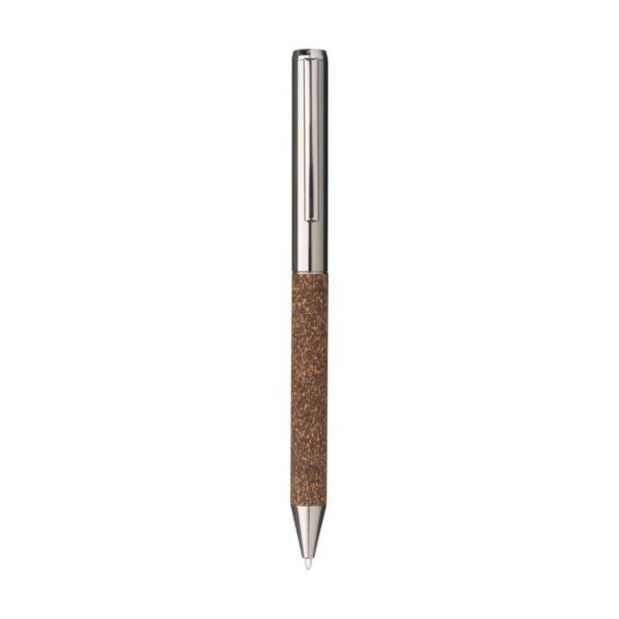 Balpen CoffeeGround | RVS | 5% koffiedik | Draaimechanisme