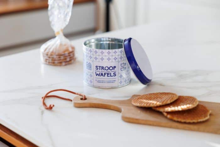 Stroopwafel blik Sanvi | Excl. Stroopwafels