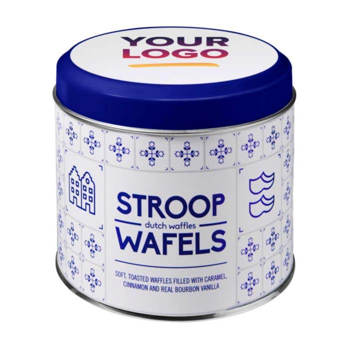 Stroopwafel blik Sanvi | Excl. Stroopwafels