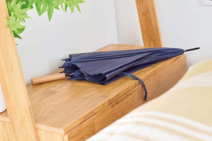 Paraplu Uni | Ø 105 cm | Automatisch | Houten handgreep