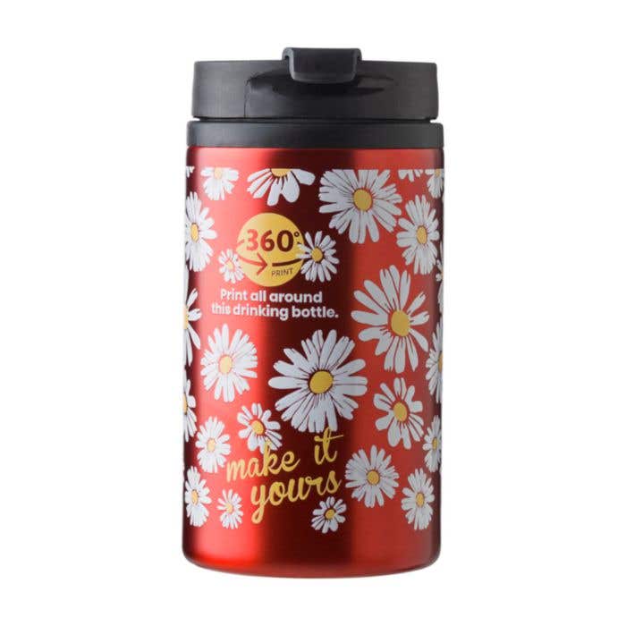 Reisbeker Can | 300 ml | RVS | Dubbelwandig | Klikdeksel
