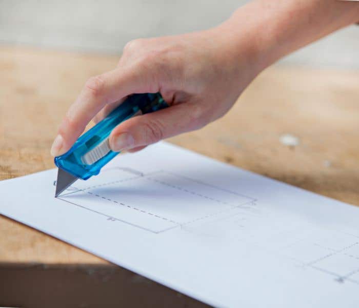 Hobbymes Handy | Transparant | Veiligheidssluiting