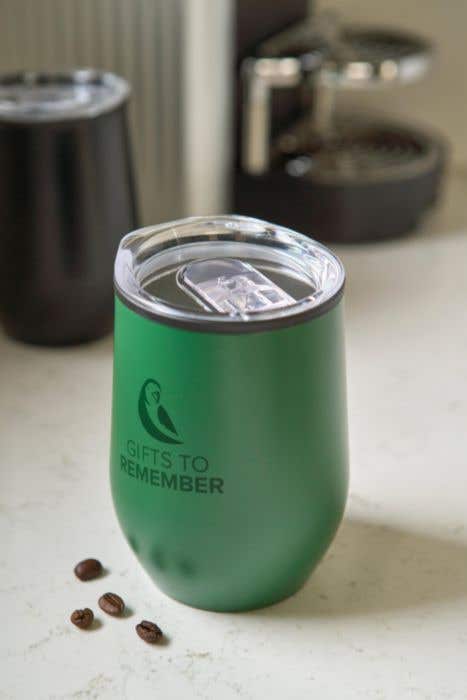 Reisbeker Zoe | 300 ml | RVS | Dubbelwandig | Matte afwerking
