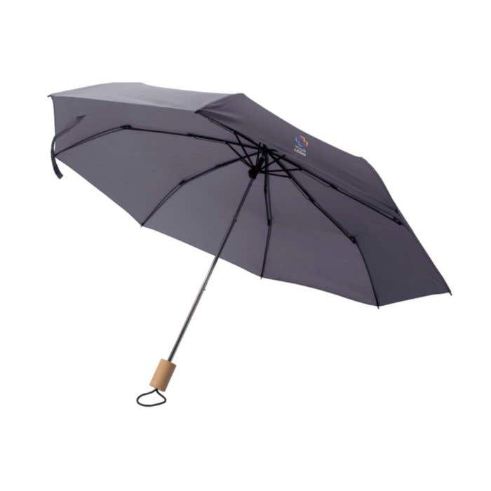 Paraplu Brooklyn | Ø 97 cm | Opvouwbaar | Houten handvat