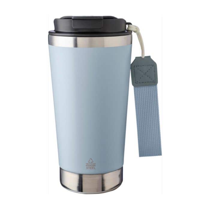 Drinkbeker Kayla | 500 ml | Gerecycled RVS | Dubbelwandig