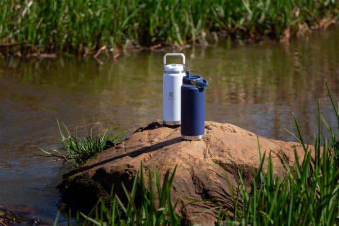 Thermosfles AnthronSquare | 900 ml | RVS | Met rietje