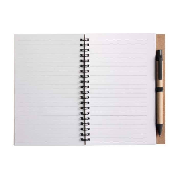 Notitieboek Stella | A5 | FSC® papier | 60 pagina's | Gelinieerd | Met pen