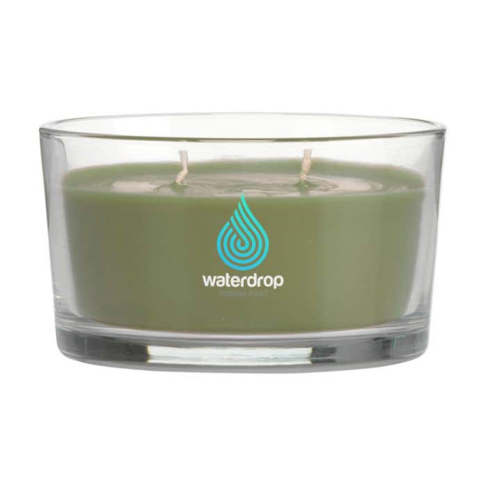 Wooosh geurkaars Cocoon | Bamboe deksel | 2 lonten | 40-50 branduren
