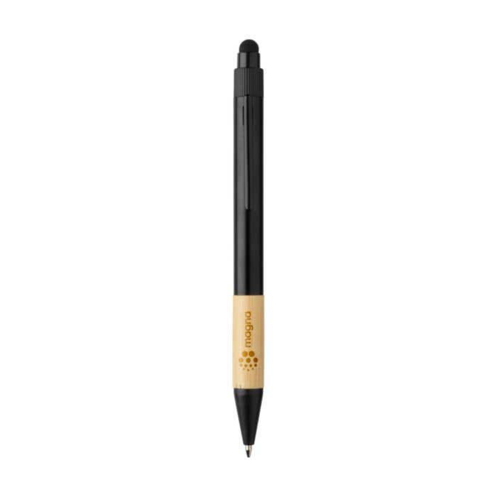 Geschenkset Signature Bamboo Duo | Balpen en sleutelhanger | Bamboe