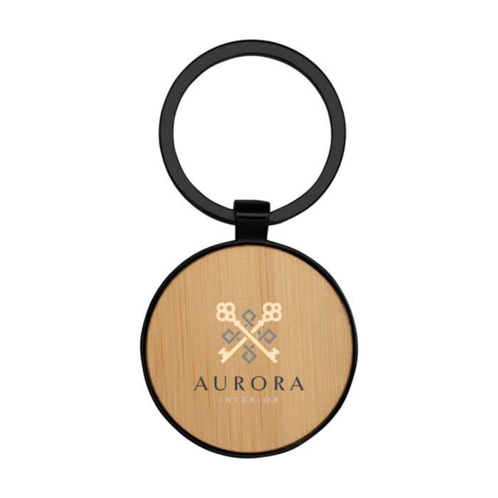 Geschenkset Signature Bamboo Duo | Balpen en sleutelhanger | Bamboe | Stylus | In giftbox