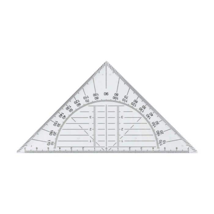 Geodriehoek Nors | 45° | 15,7 cm