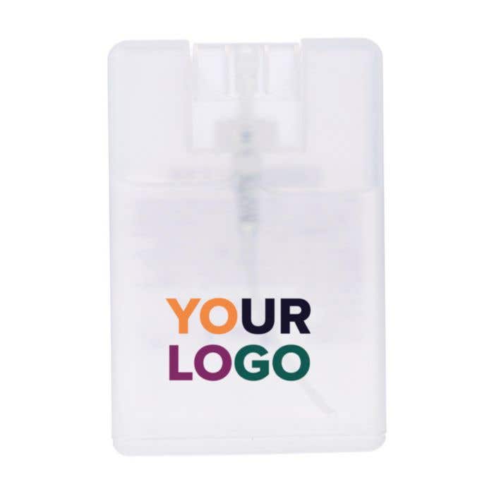 Handspray in creditcard vorm