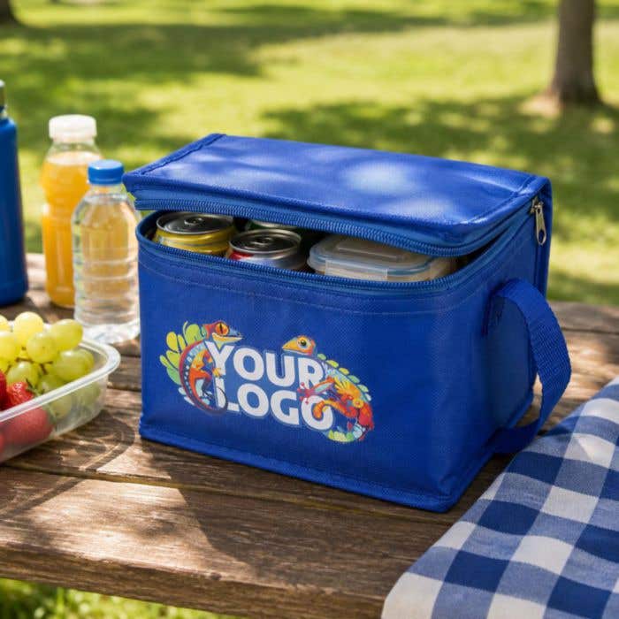 Koeltas Sixpack | 3 L | Non-woven | Draagband | Eenkleurig