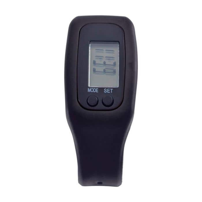 Stappenteller Tahir | Polsband | LCD-display