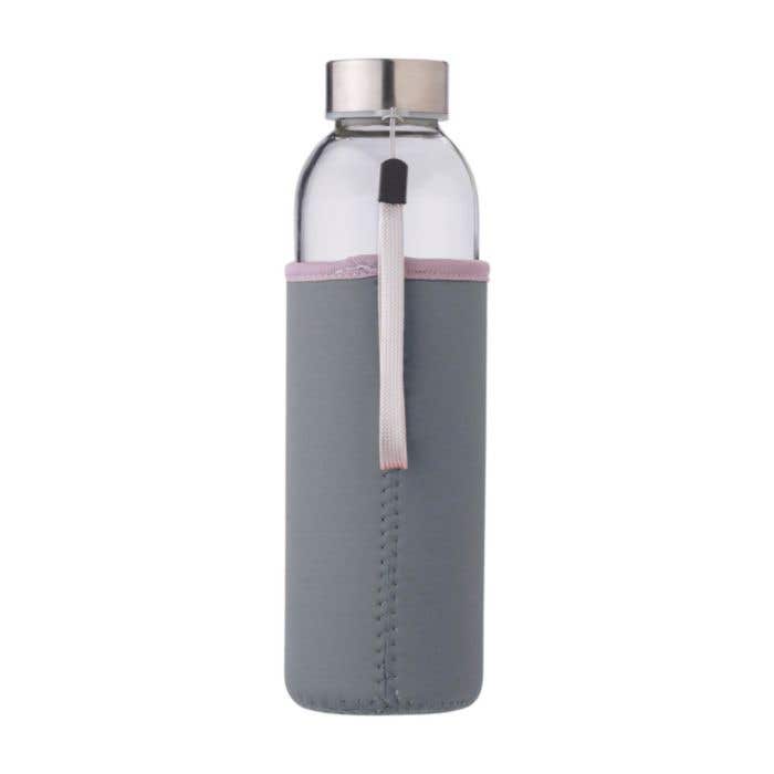 Glazen waterfles ToGo [500 ml]