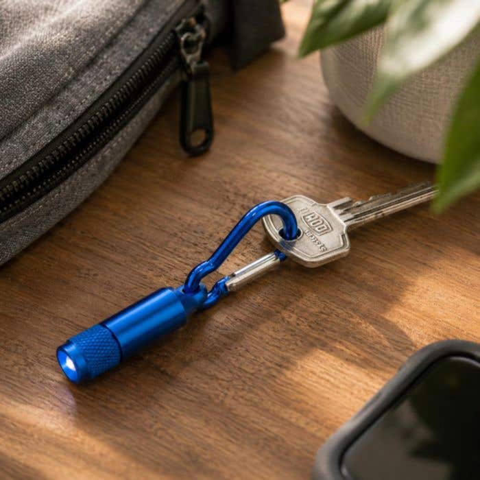 Sleutelhanger Tracy | Zaklamp | Karabijnhaak