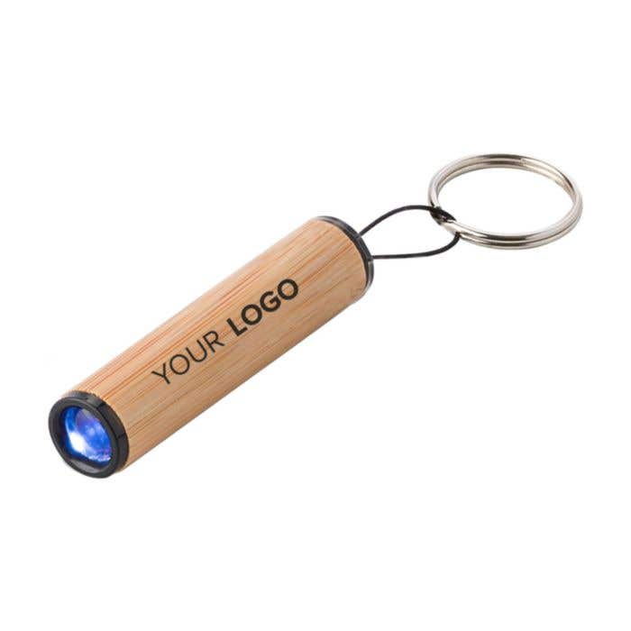 Sleutelhanger Ilse | Bamboe | Zaklamp