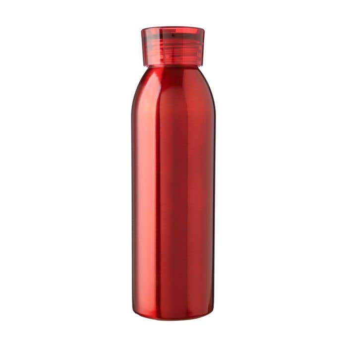 Drinkfles Cindy | 650 ml | Gerecycled RVS | Enkelwandig | Draagband