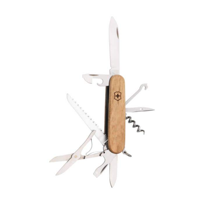 Victorinox zakmes Huntsman Wood | 13 functies | Notenhout