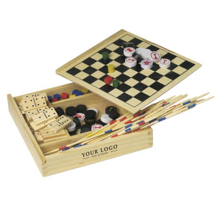 Spellenset Cherie | Hout | 5-in-1