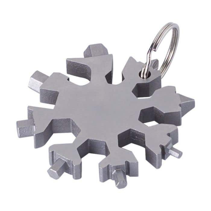 Sleutelhanger Abel | RVS |  Multitool | 17-delig