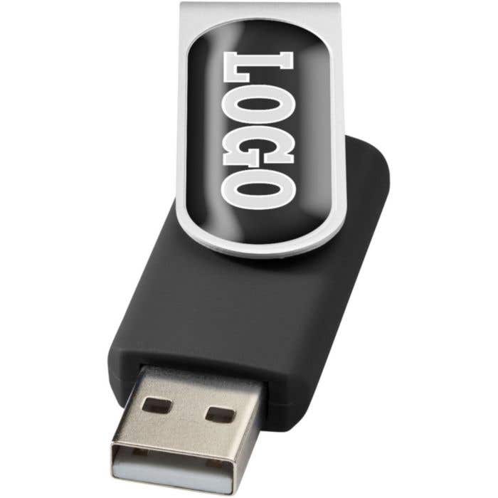 USB Stick Twist met doming [1-32 GB]