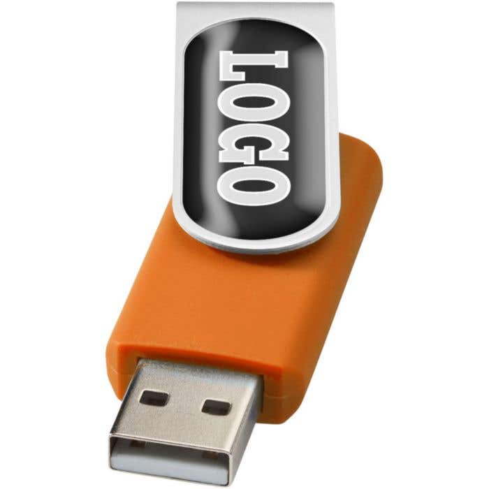 USB Stick Twist met doming [1-32 GB]