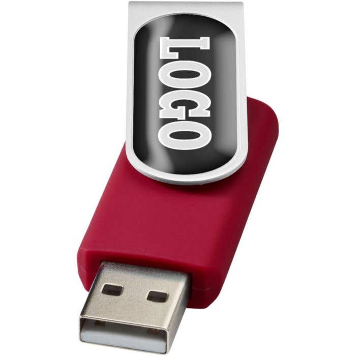 USB Stick Twist met doming [1-32 GB]