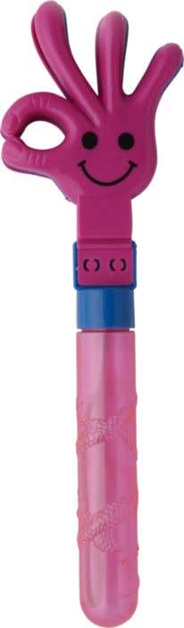 Klapper met bellenblaas