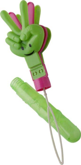 Klapper met bellenblaas