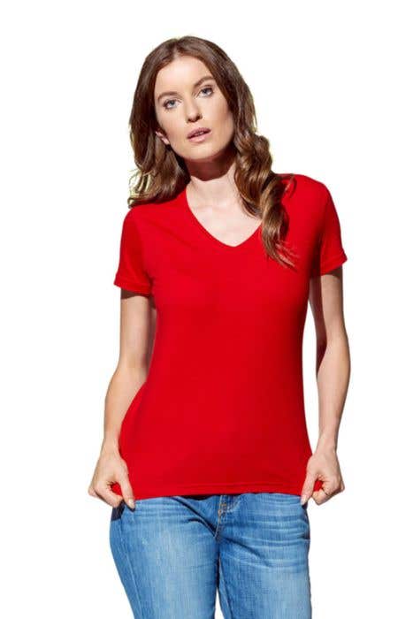 Stedman Classic V-neck T-shirt Dames